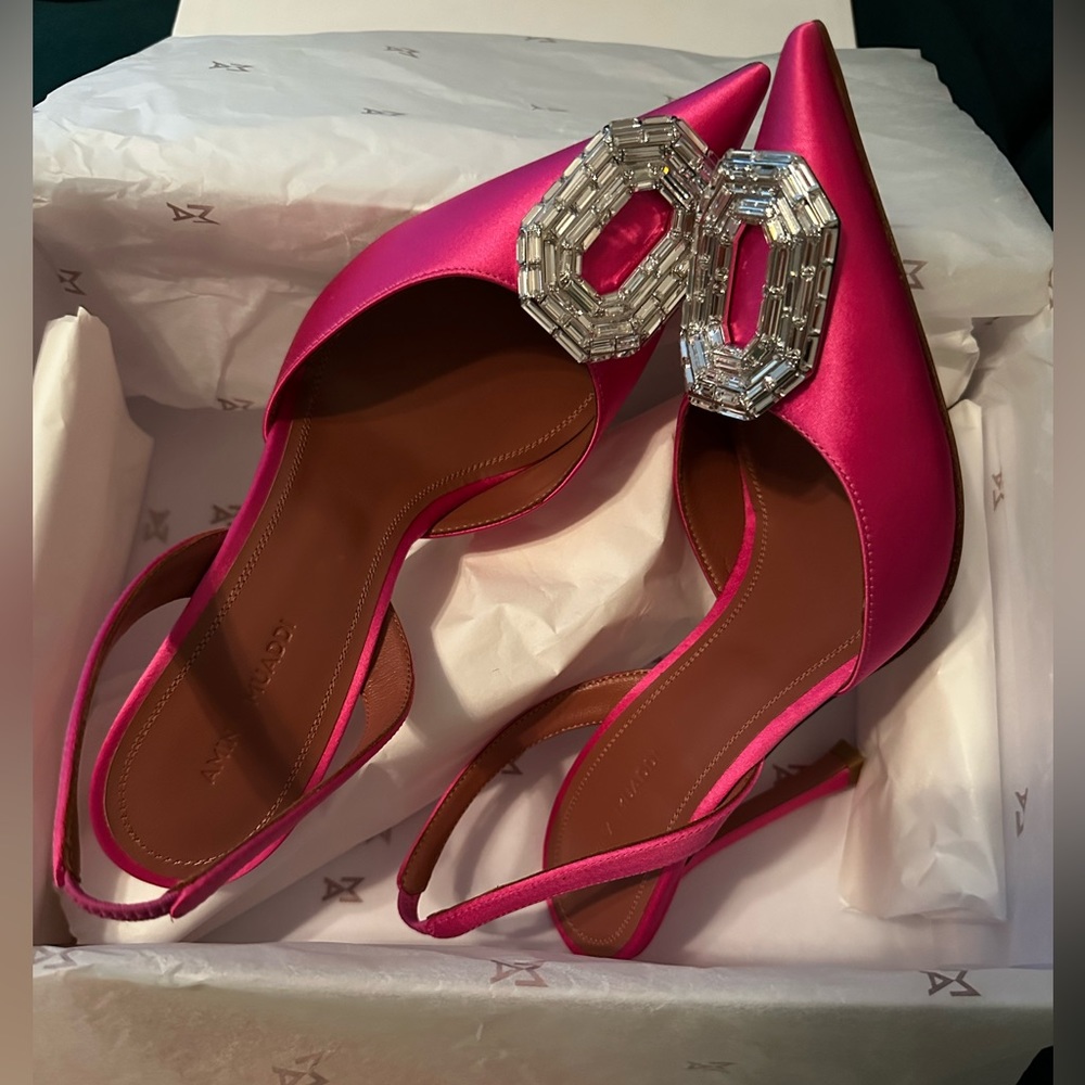 Amina muaddi heel